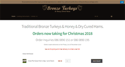 Desktop Screenshot of bronzeturkeys.ie